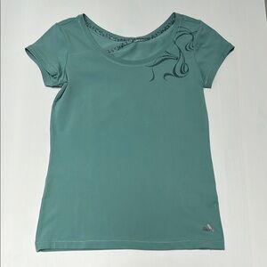Adidas Green Short Sleeve T-Shirt